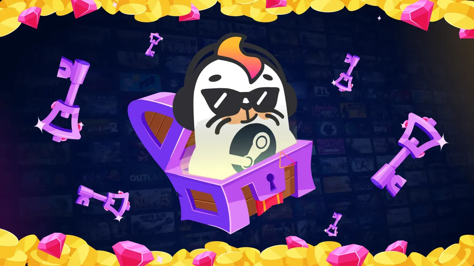 Gameseal Game Chests: Mystery Steam Keys with Real Value